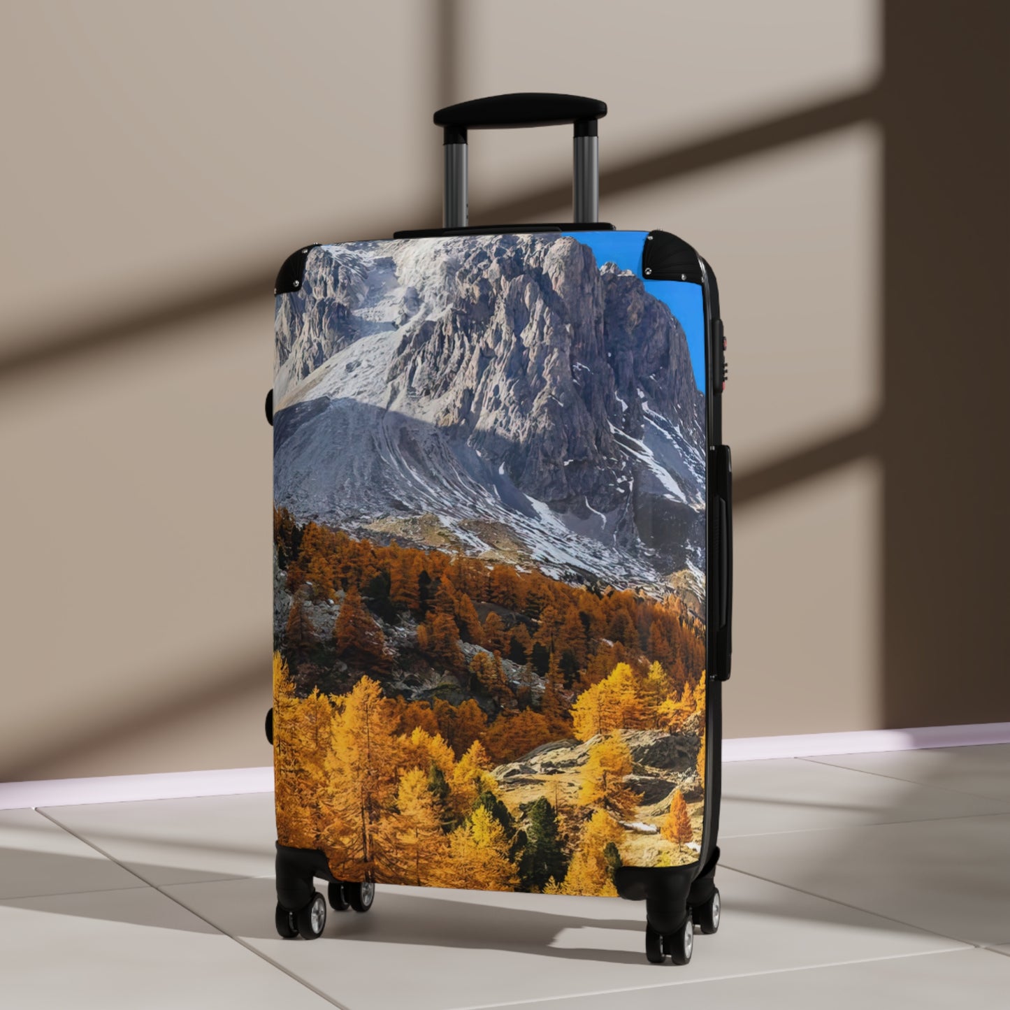 Nature Autumn Forest Mountain Art Carry-On Suitcase - Stylish Luggage for Travelers