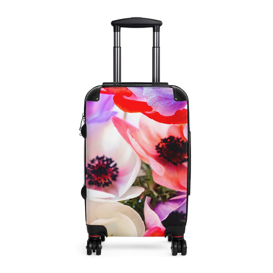Nature Flowers Floral Multicolor Art Carry-On Suitcase - Stylish Luggage for Travelers