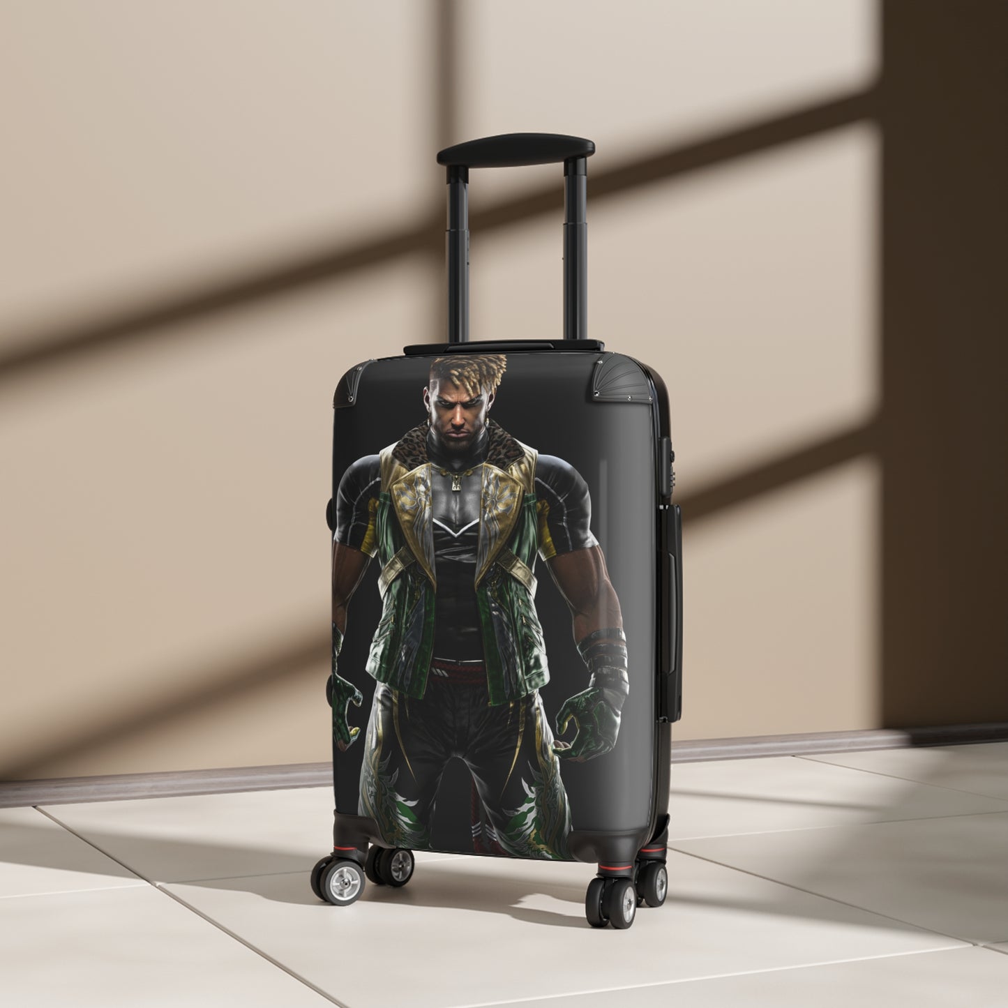 Video Games Tekken 8 Eddy Gordo Carry-On Suitcase - Stylish Luggage for Travelers