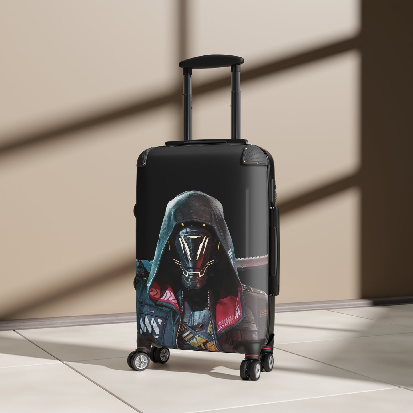 Video Games Ghost Runner Carry-On Suitcase - Stylish Luggage for Travelers