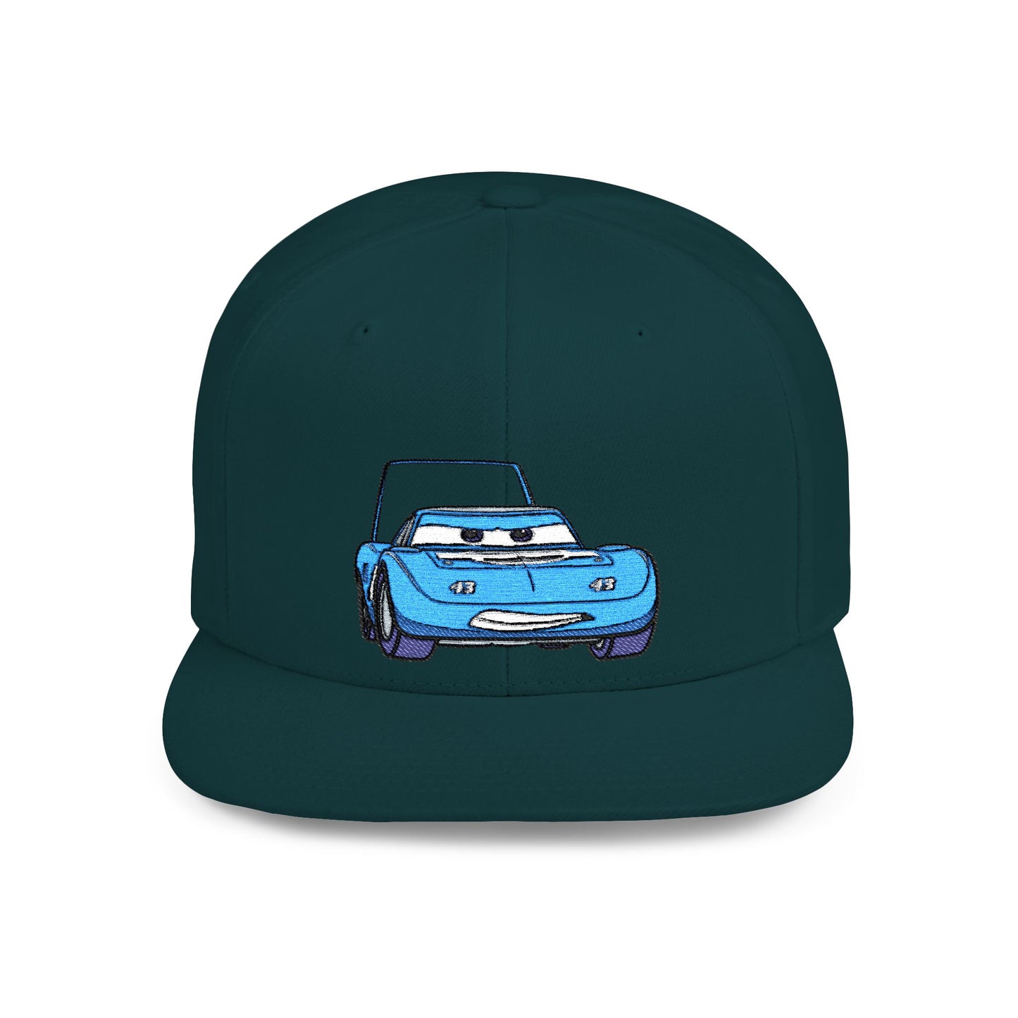 Strip Strip 'The King' Weathers Cars Disney Flat Bill Snapback – Lightweight, Custom Fit, Premium Quality