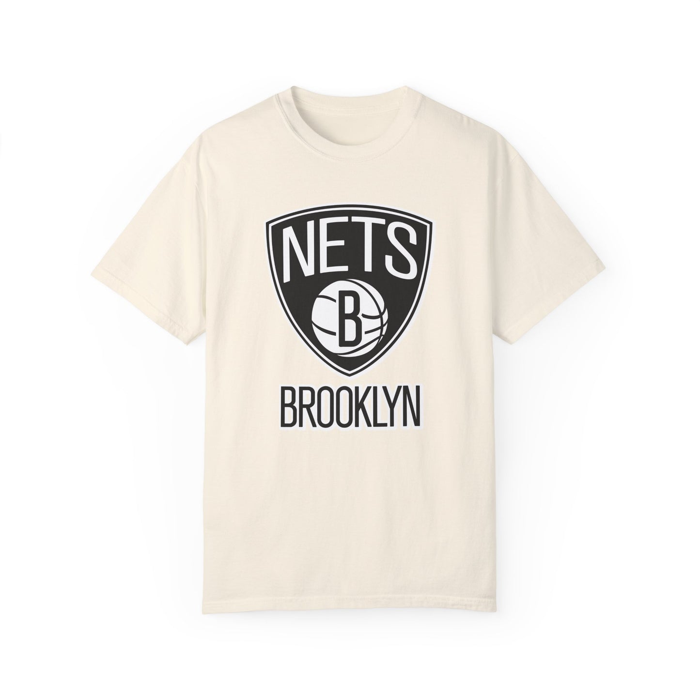 Brooklyn Nets Built Different Garment-Dyed T-Shirt – Premium Cotton Tee for Customization