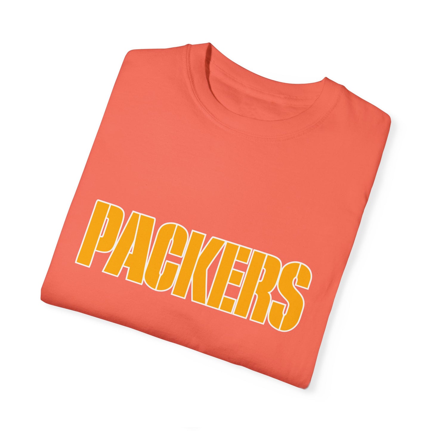 Green Bay Packers Gear Garment-Dyed T-Shirt – Premium Cotton Tee for Customization