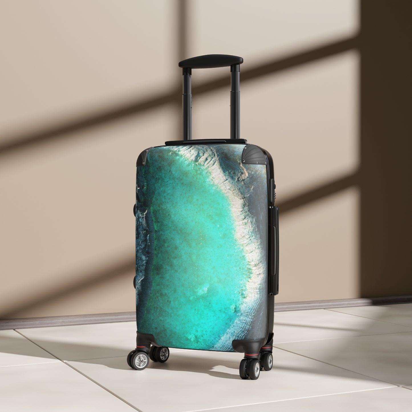 Nature Mountain Lake Art Carry-On Suitcase - Stylish Luggage for Travelers