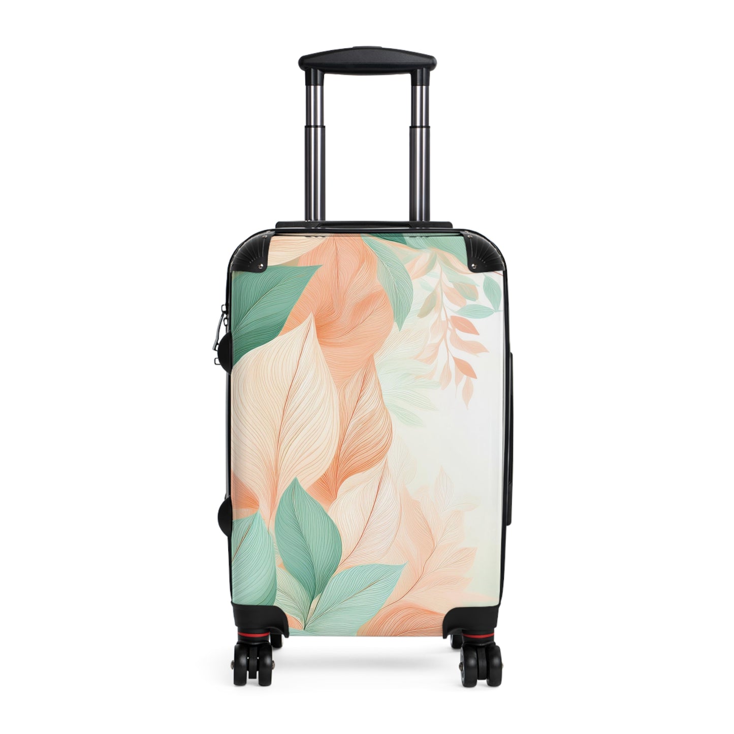 Nature Flowers Abstract Floral Art Carry-On Suitcase - Stylish Luggage for Travelers