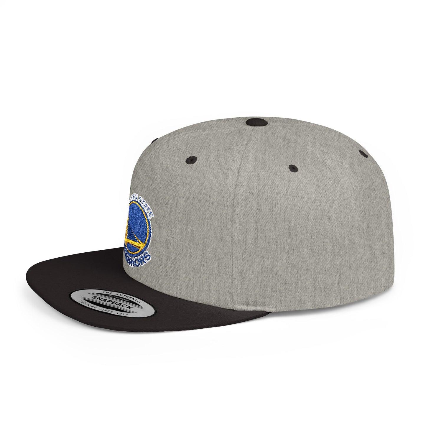 Golden State Warriors Flat Bill Snapback – Lightweight, Custom Fit, Premium Quality
