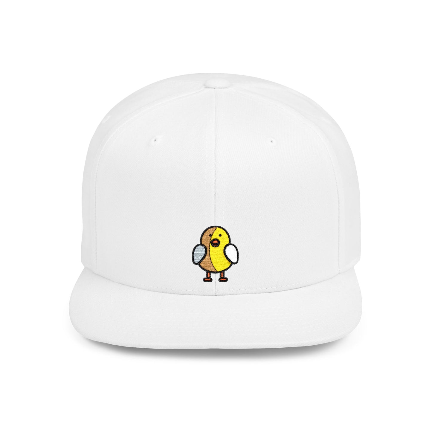 Icons Embroidered Chicks Flat Bill Snapback – Lightweight, Custom Fit, Premium Quality