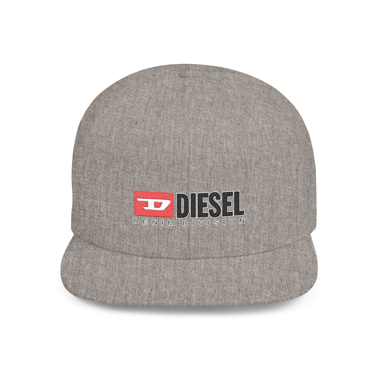 Diesel Flat Bill Snapback – Lightweight, Custom Fit, Premium Quality