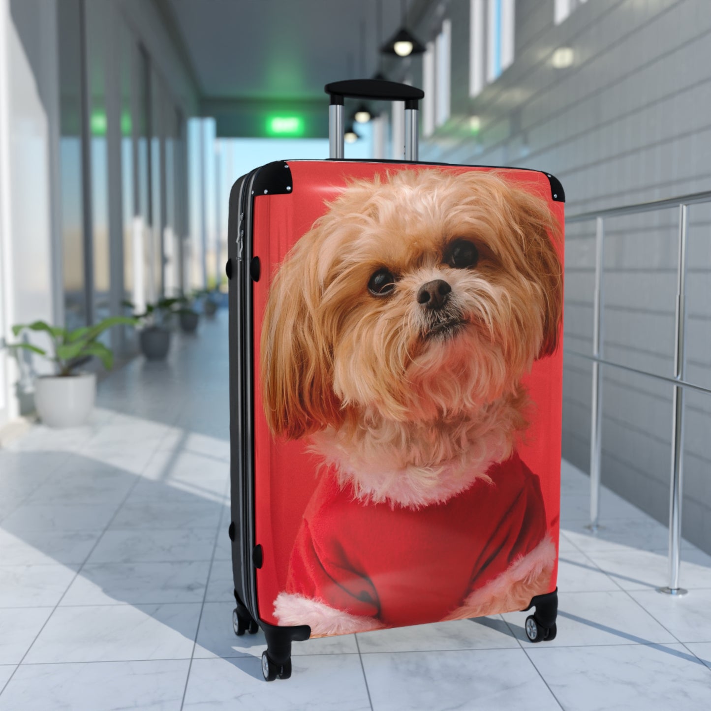 Animals Cute Dog Carry-On Suitcase - Stylish Luggage for Travelers