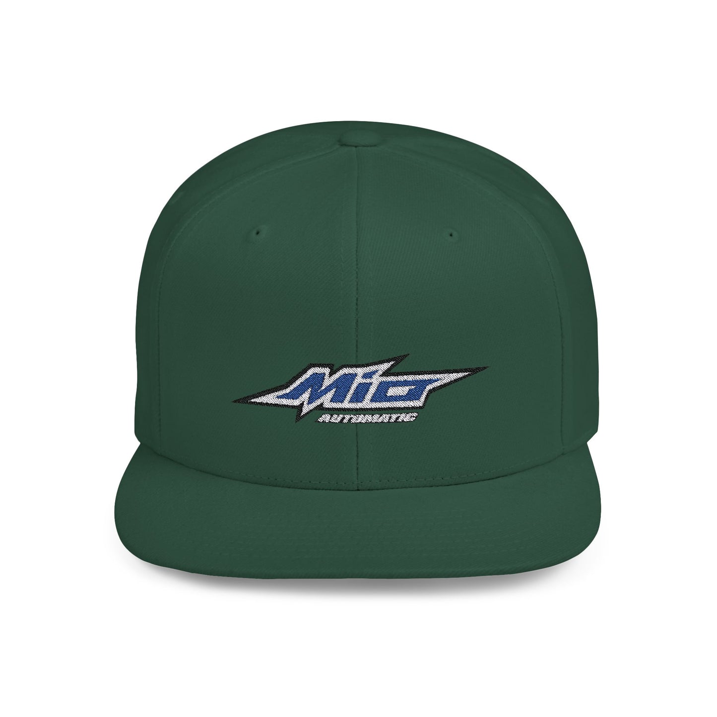 Mio Automatic Flat Bill Snapback – Lightweight, Custom Fit, Premium Quality