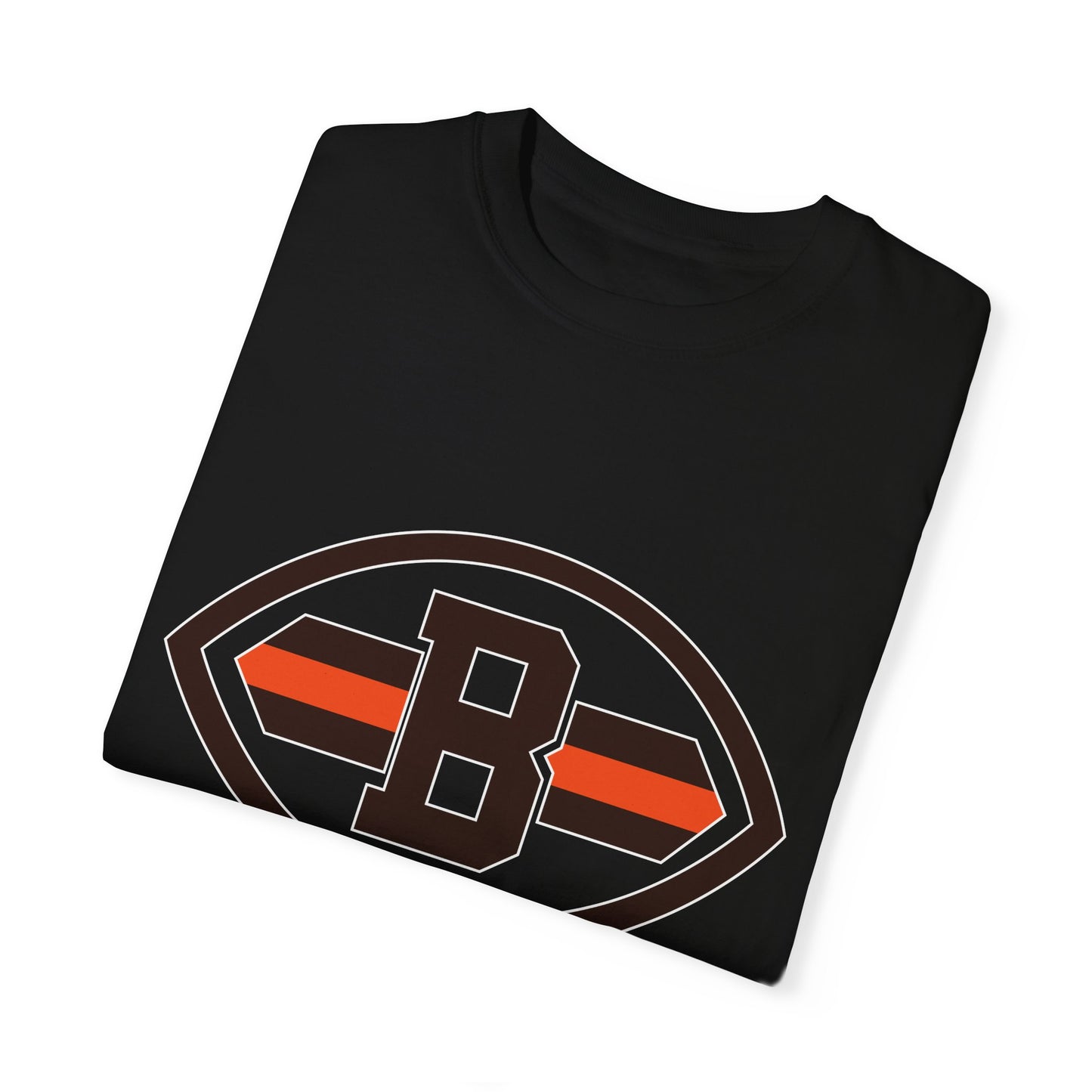 Cleveland Browns Game Day Gear Garment-Dyed T-Shirt – Premium Cotton Tee for Customization