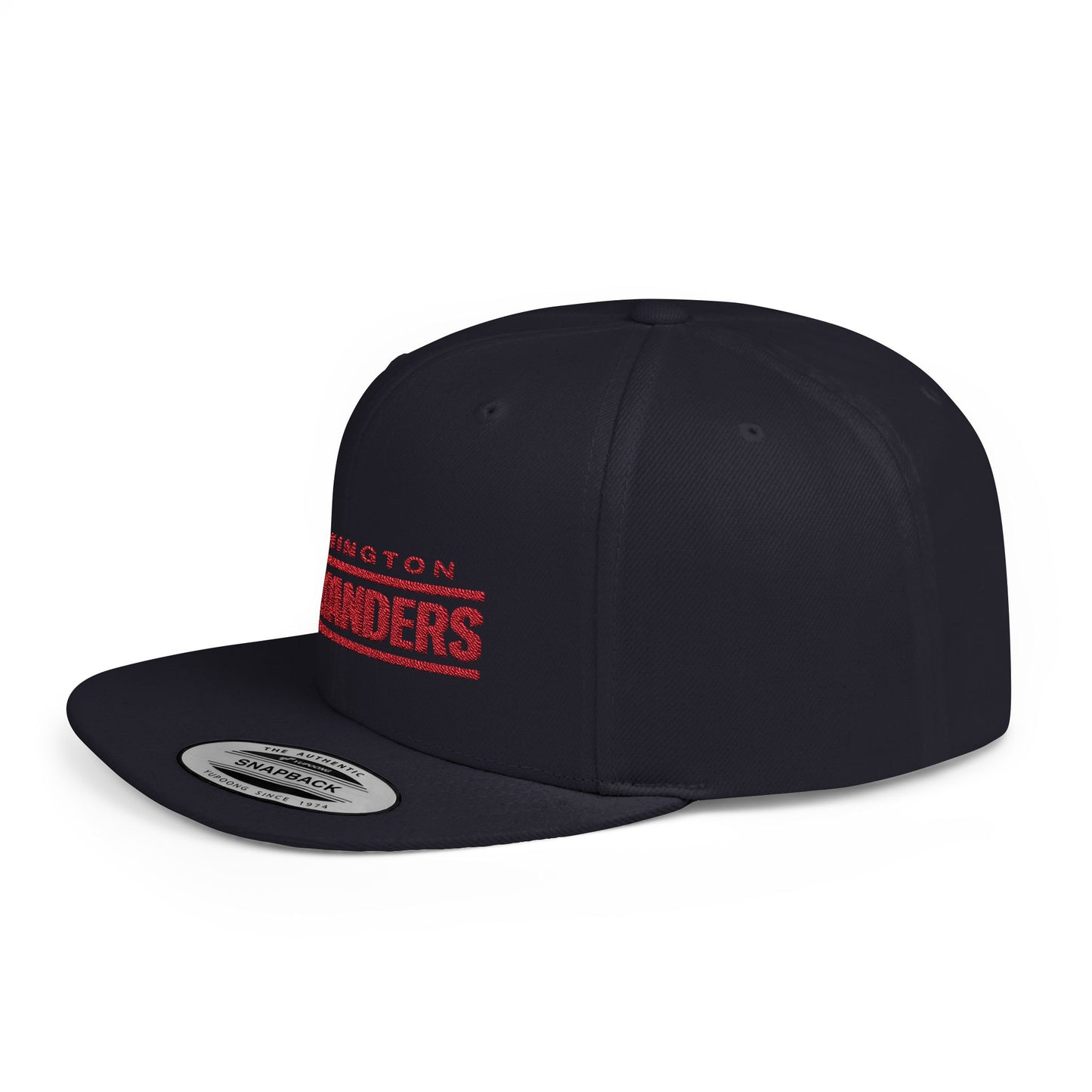 Washington Commanders Washington Football Flat Bill Snapback – Lightweight, Custom Fit, Premium Quality