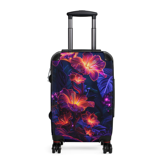 Nature Flowers Floral Colorful Set Art Carry-On Suitcase - Stylish Luggage for Travelers