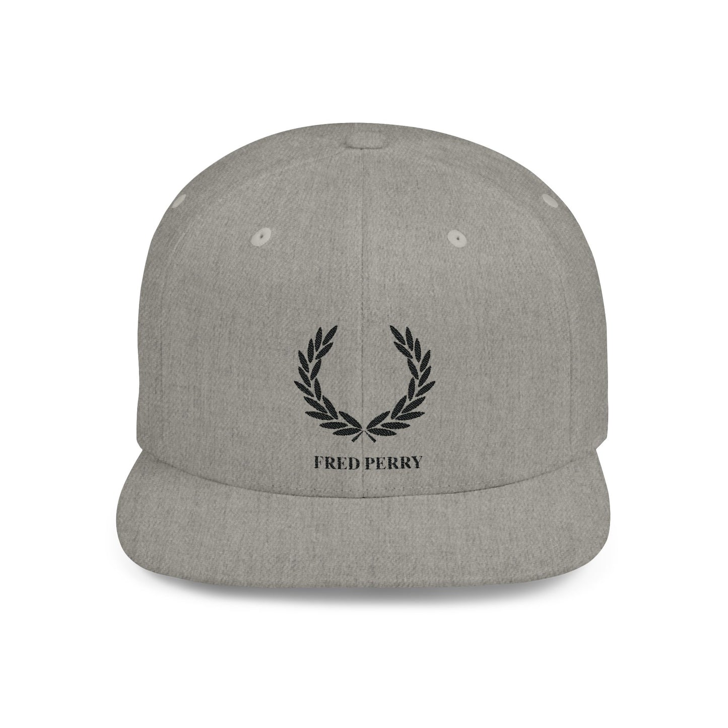 Fred Perry Flat Bill Snapback – Lightweight, Custom Fit, Premium Quality
