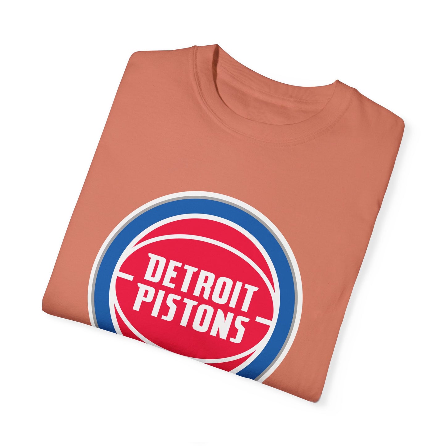 Detroit Pistons Built Different Garment-Dyed T-Shirt – Premium Cotton Tee for Customization