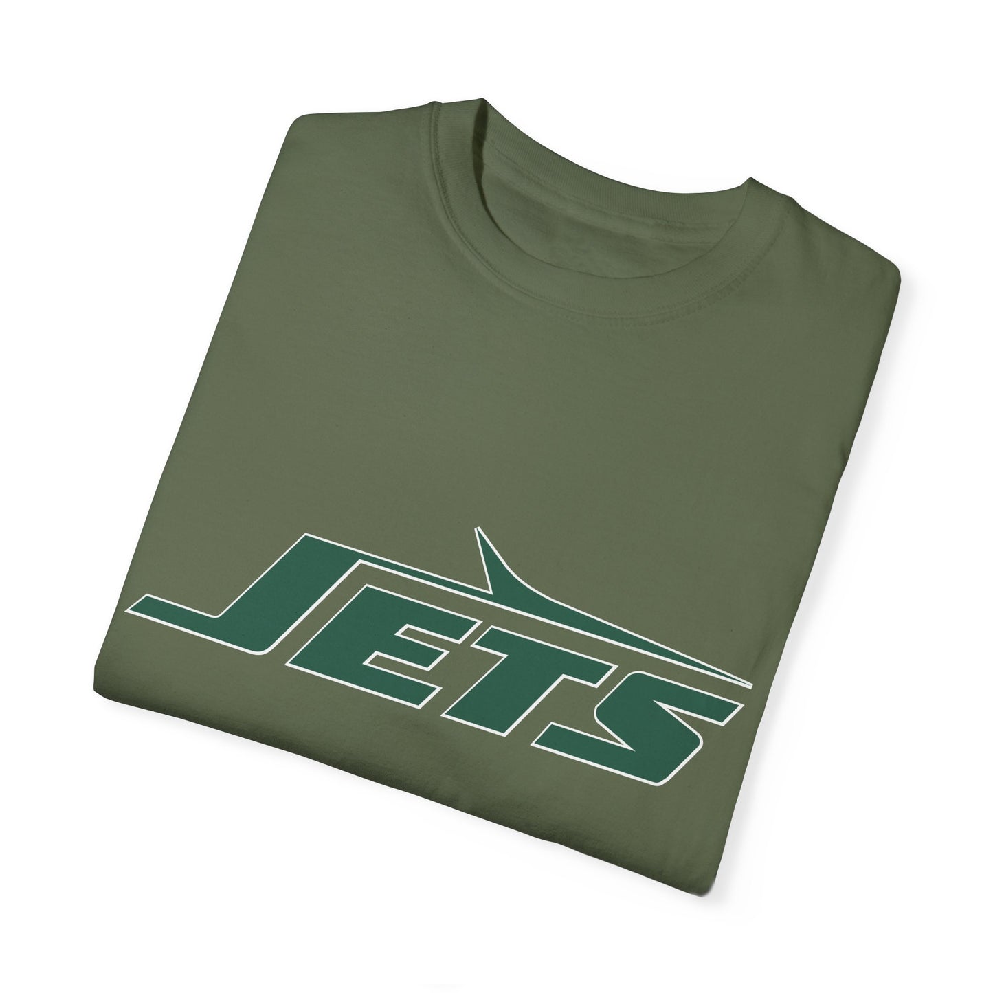 New York Jets Football Accessories Garment-Dyed T-Shirt – Premium Cotton Tee for Customization