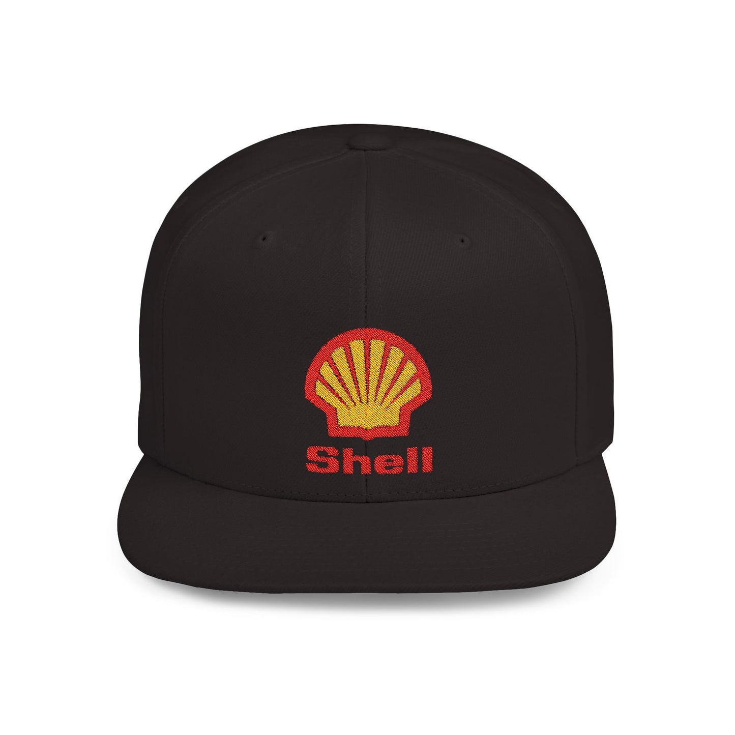 Shell Flat Bill Snapback – Lightweight, Custom Fit, Premium Quality