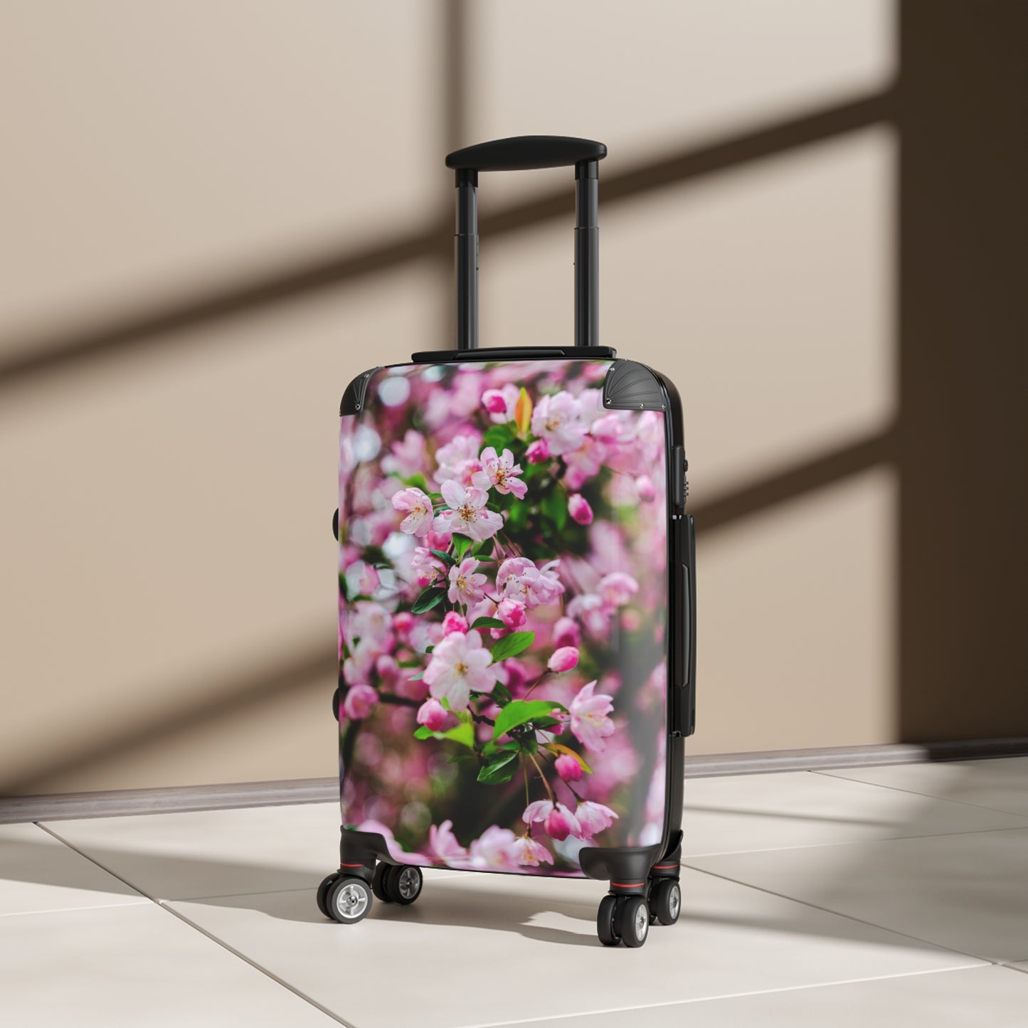 Nature Flowers Floral Cherry Blossom Art Carry-On Suitcase - Stylish Luggage for Travelers