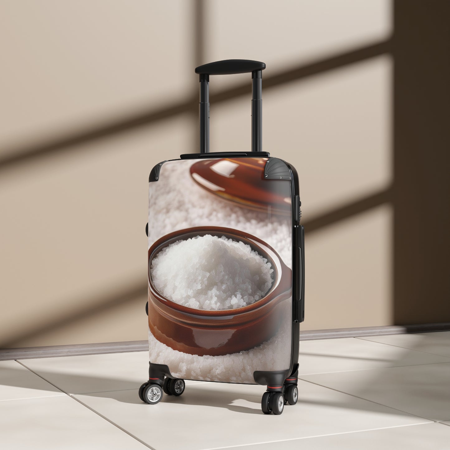 Nature Sea Salt Art Carry-On Suitcase - Stylish Luggage for Travelers