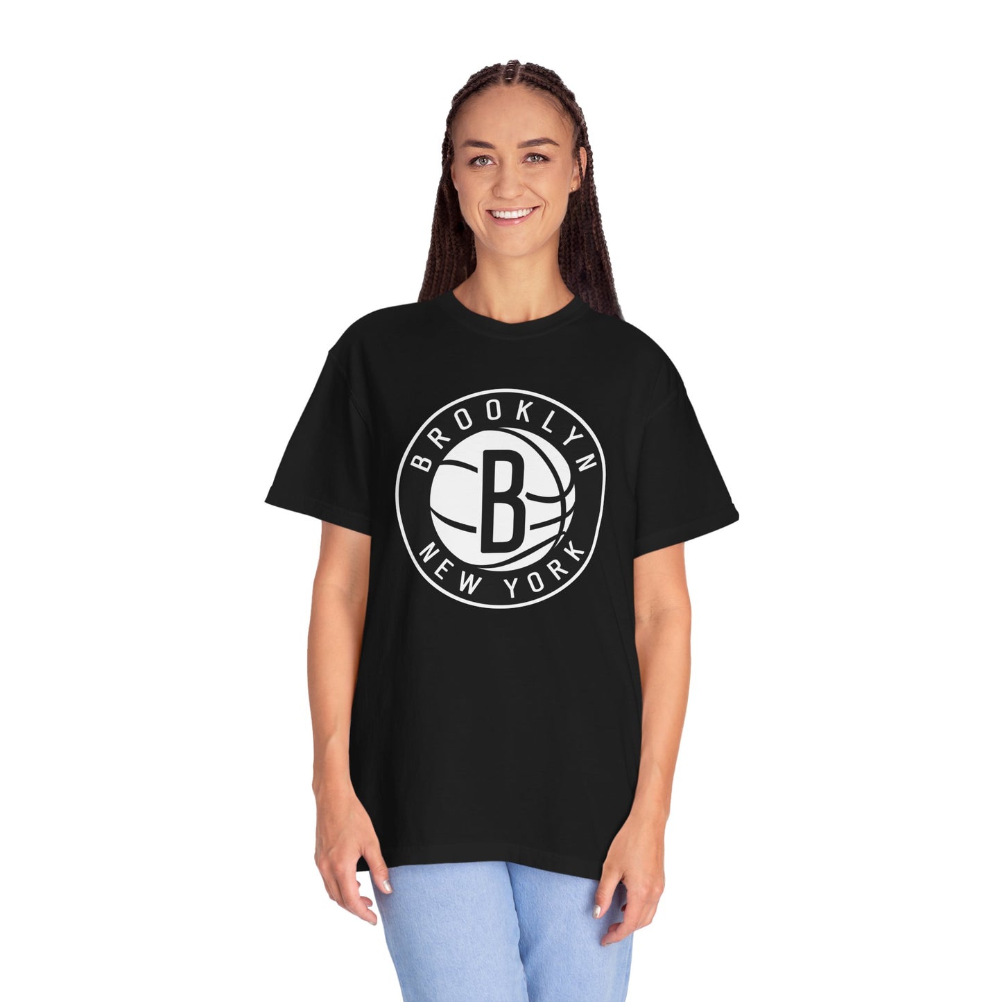 Brooklyn Nets Game Day Gear Garment-Dyed T-Shirt – Premium Cotton Tee for Customization