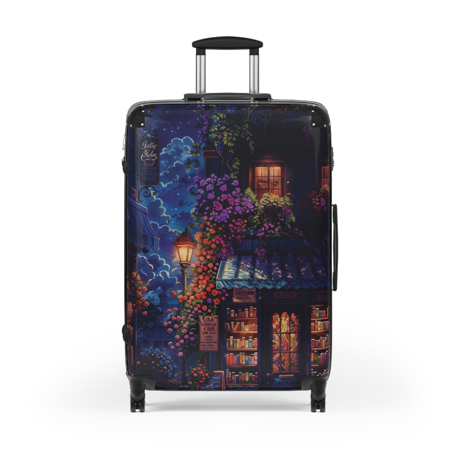 Art Cozy Shop Night Carry-On Suitcase - Stylish Luggage for Travelers
