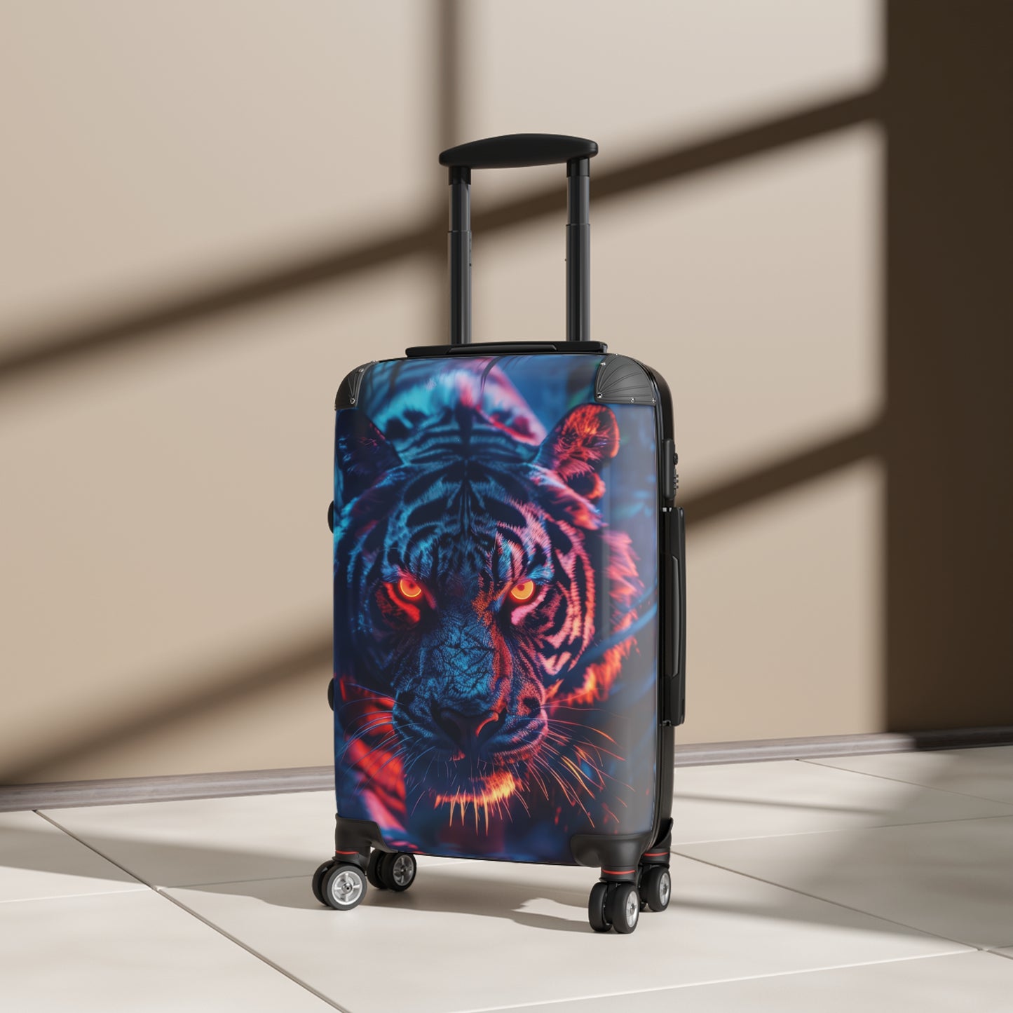Animals Tiger Fierce Art Carry-On Suitcase - Stylish Luggage for Travelers