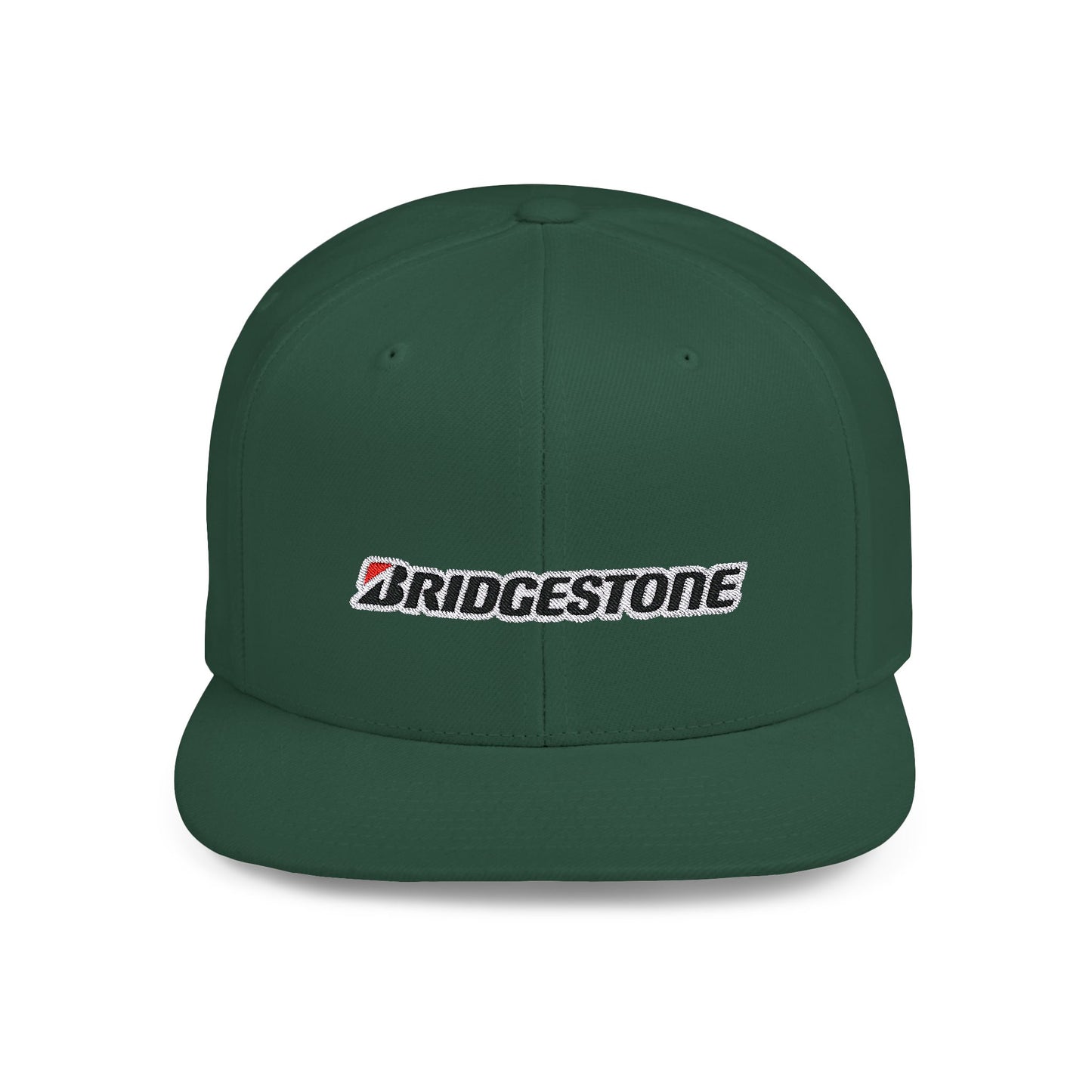 Bridgestone Flat Bill Snapback – Lightweight, Custom Fit, Premium Quality