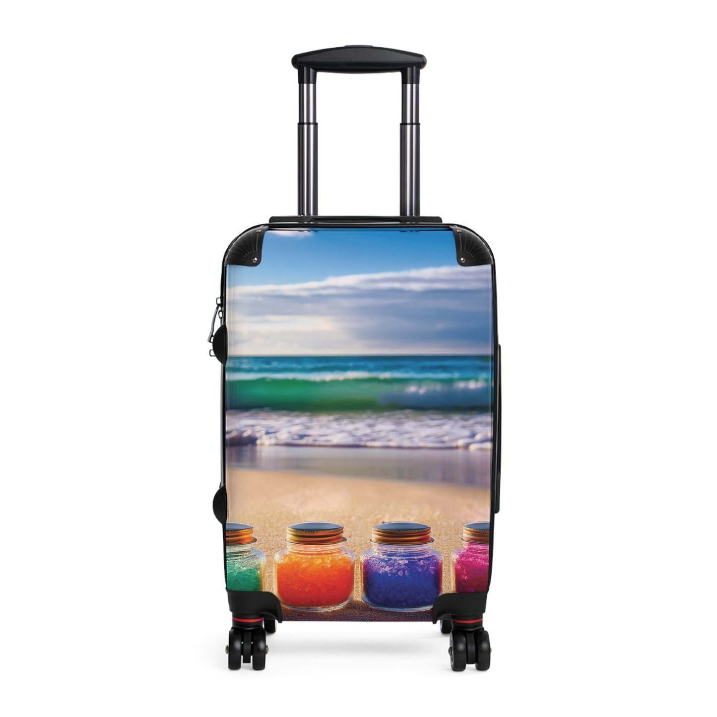 Nature Summer Colorful Jars Carry-On Suitcase - Stylish Luggage for Travelers
