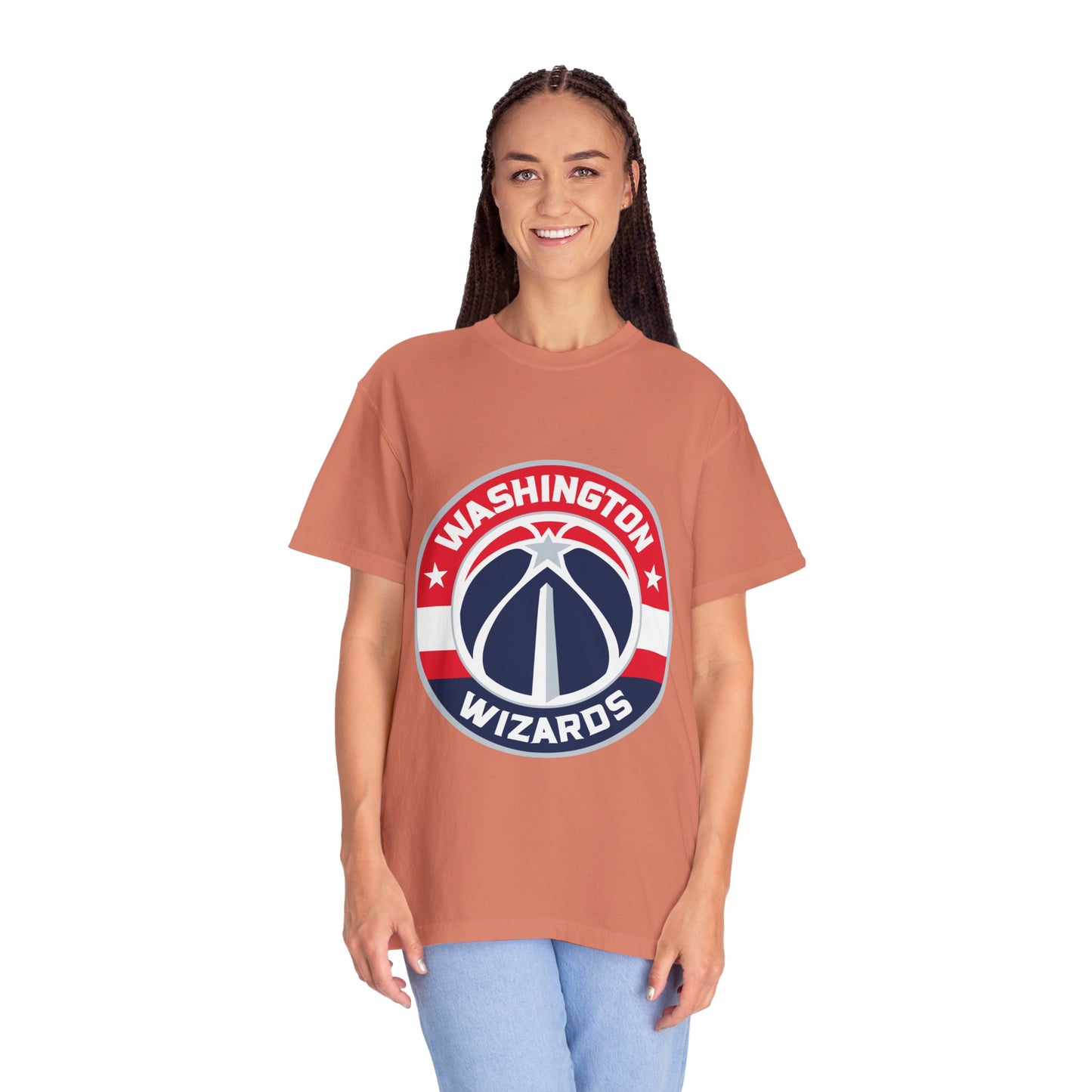 Washington Wizards Strong Garment-Dyed T-Shirt – Premium Cotton Tee for Customization