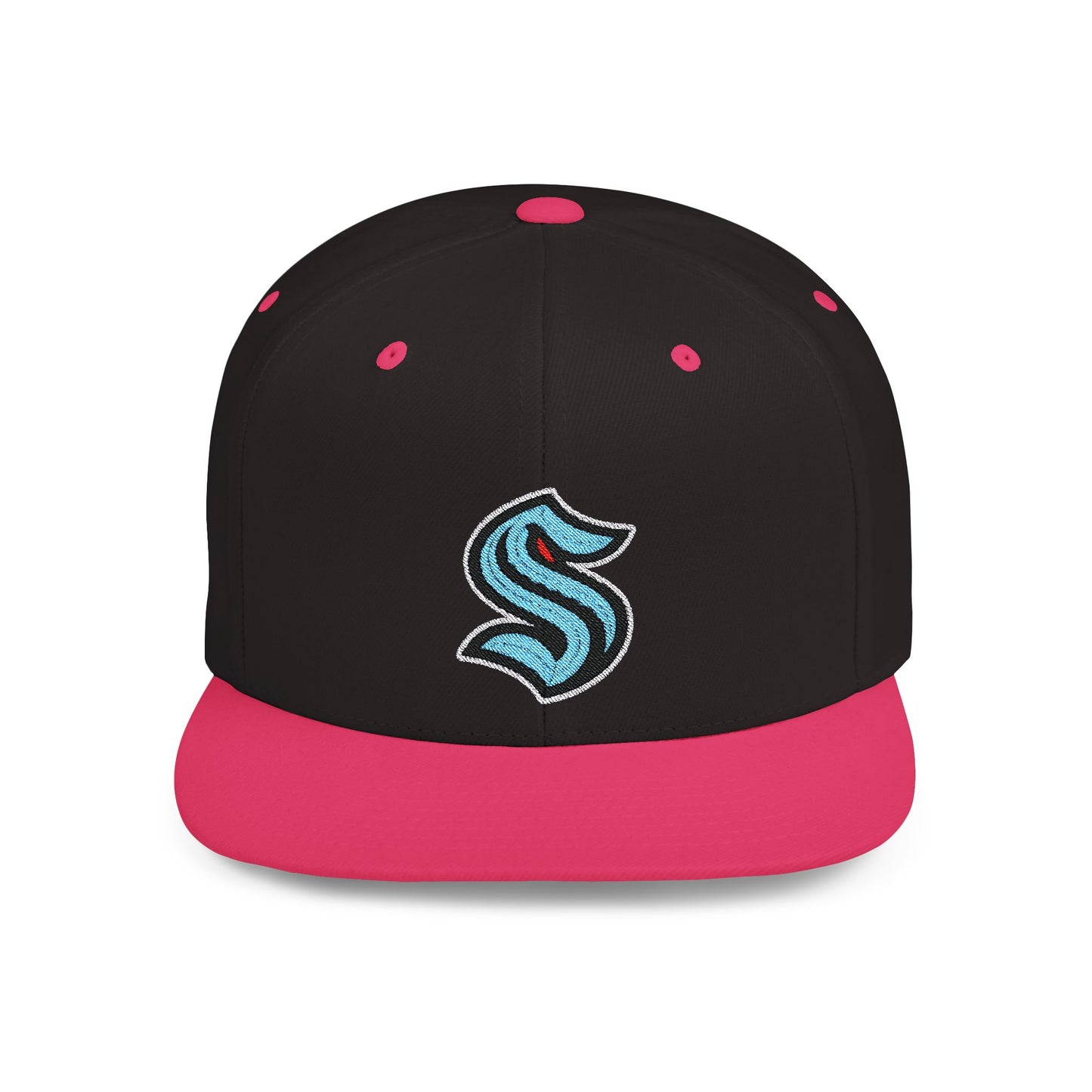 Seattle Kraken Flat Bill Snapback – Lightweight, Custom Fit, Premium Quality