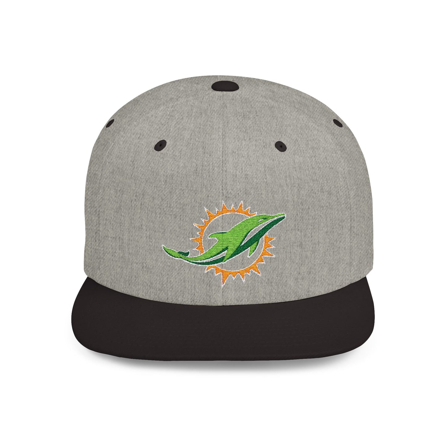 Miami Dolphins Go Dolphins Flat Bill Snapback – Lightweight, Custom Fit, Premium Quality