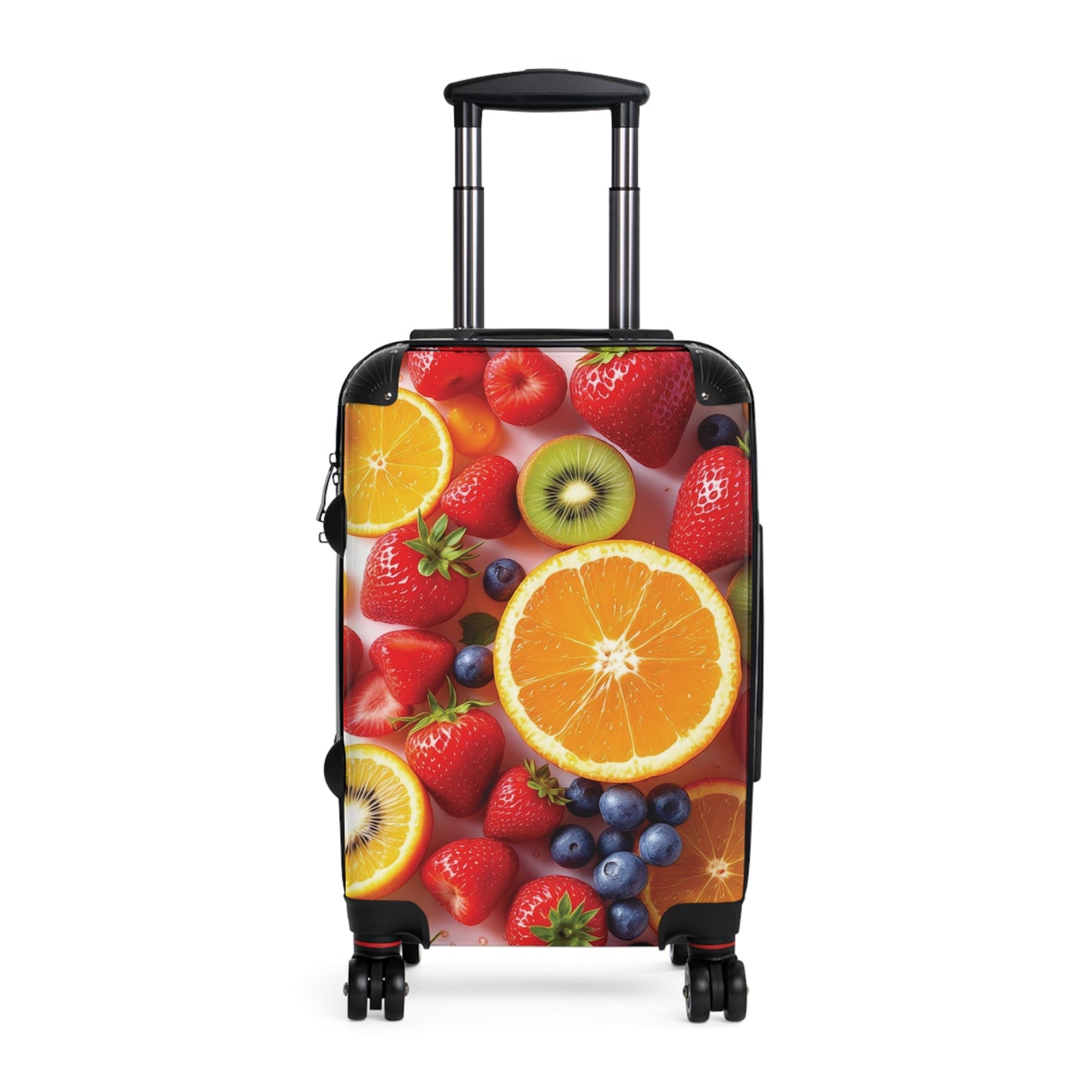 Nature Summer Assorted Fruit Carry-On Suitcase - Stylish Luggage for Travelers