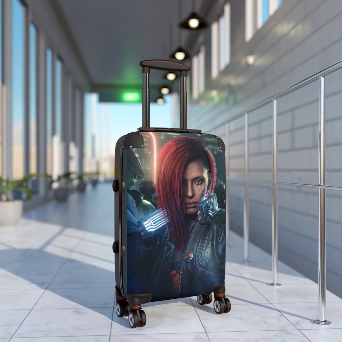 Video Games Female V Ultimate Carry-On Suitcase - Stylish Luggage for Travelers