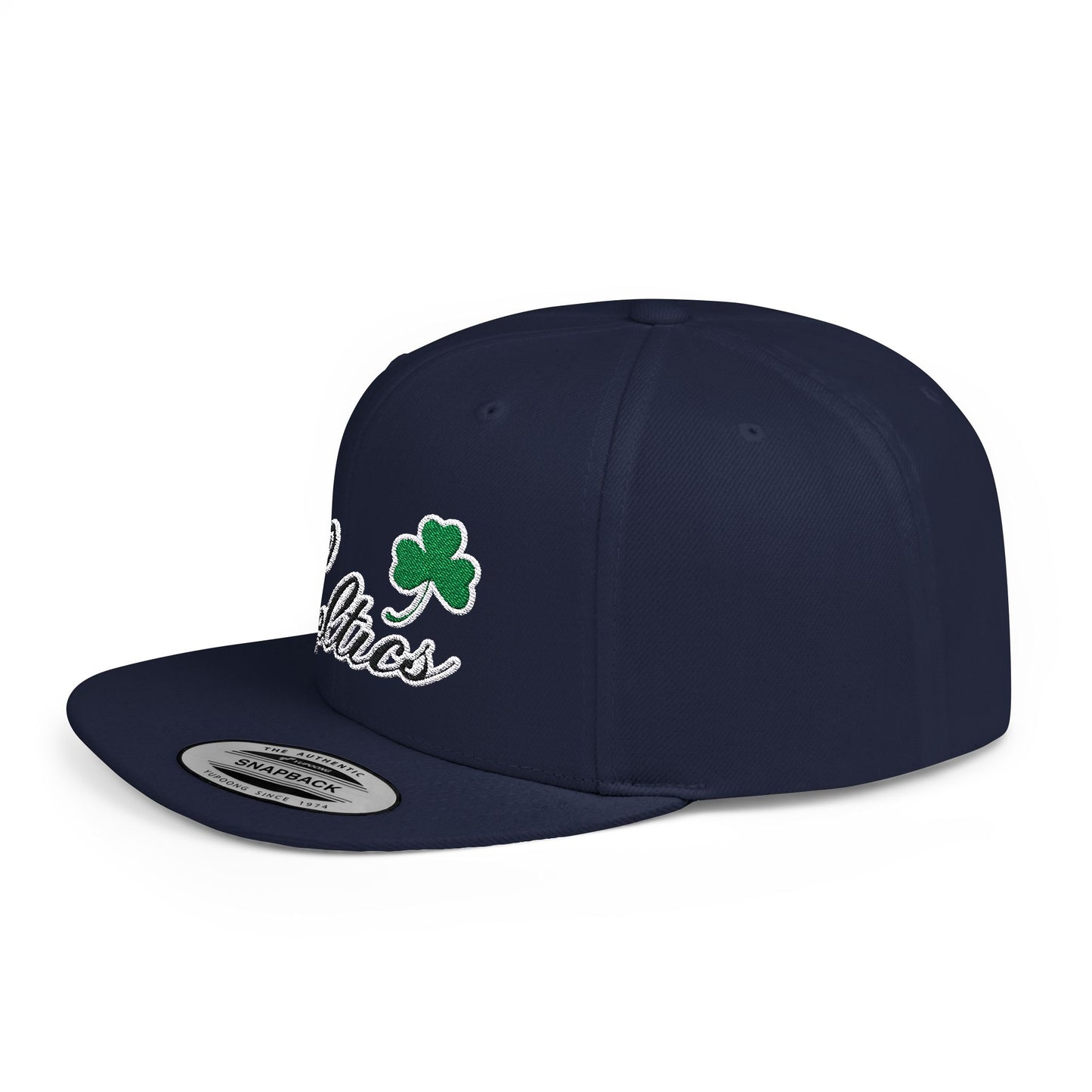 Boston Celtics Celtics Fans  Flat Bill Snapback – Lightweight, Custom Fit, Premium Quality
