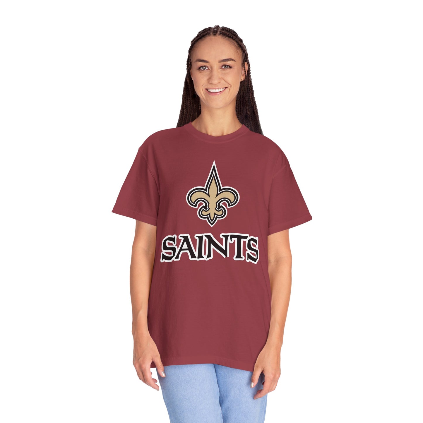 New Orleans Saints Fan Gifts Garment-Dyed T-Shirt – Premium Cotton Tee for Customization