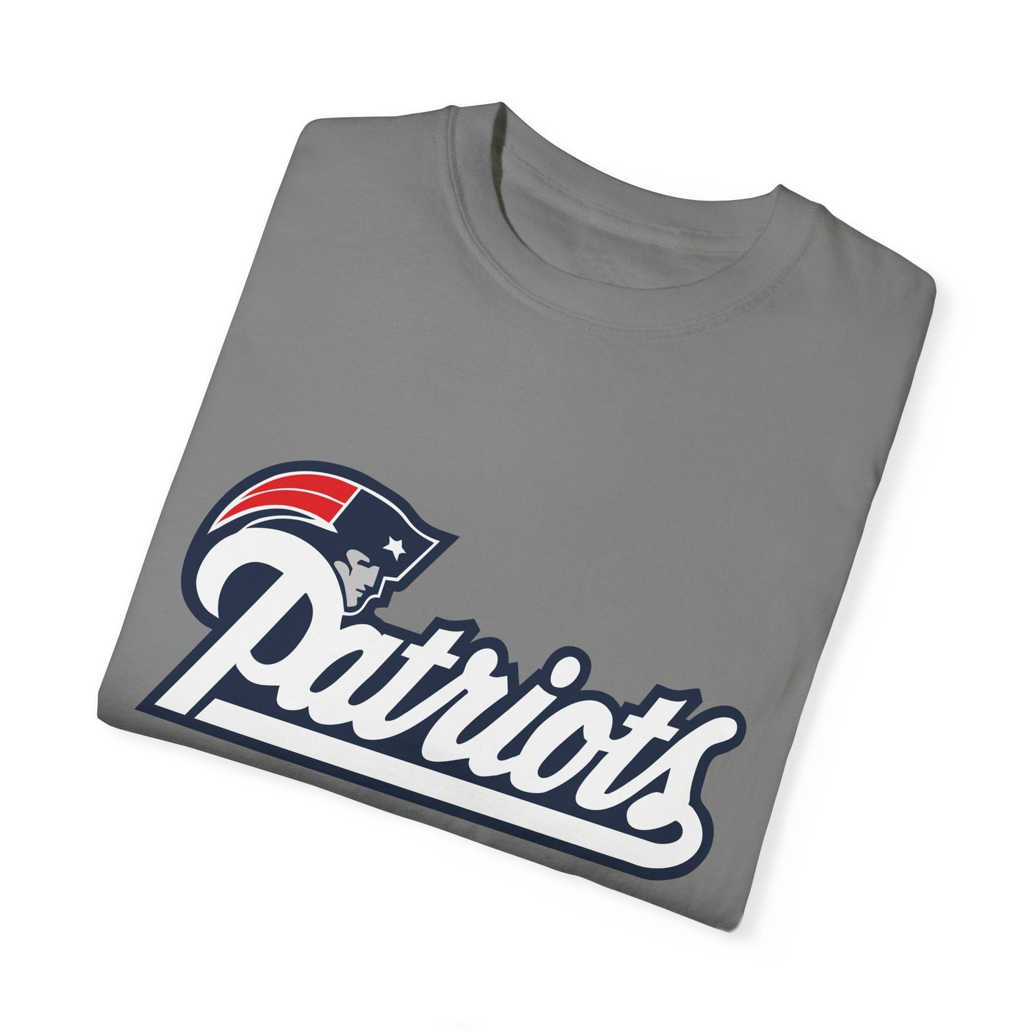 New England Patriots Fan Outfit Garment-Dyed T-Shirt – Premium Cotton Tee for Customization