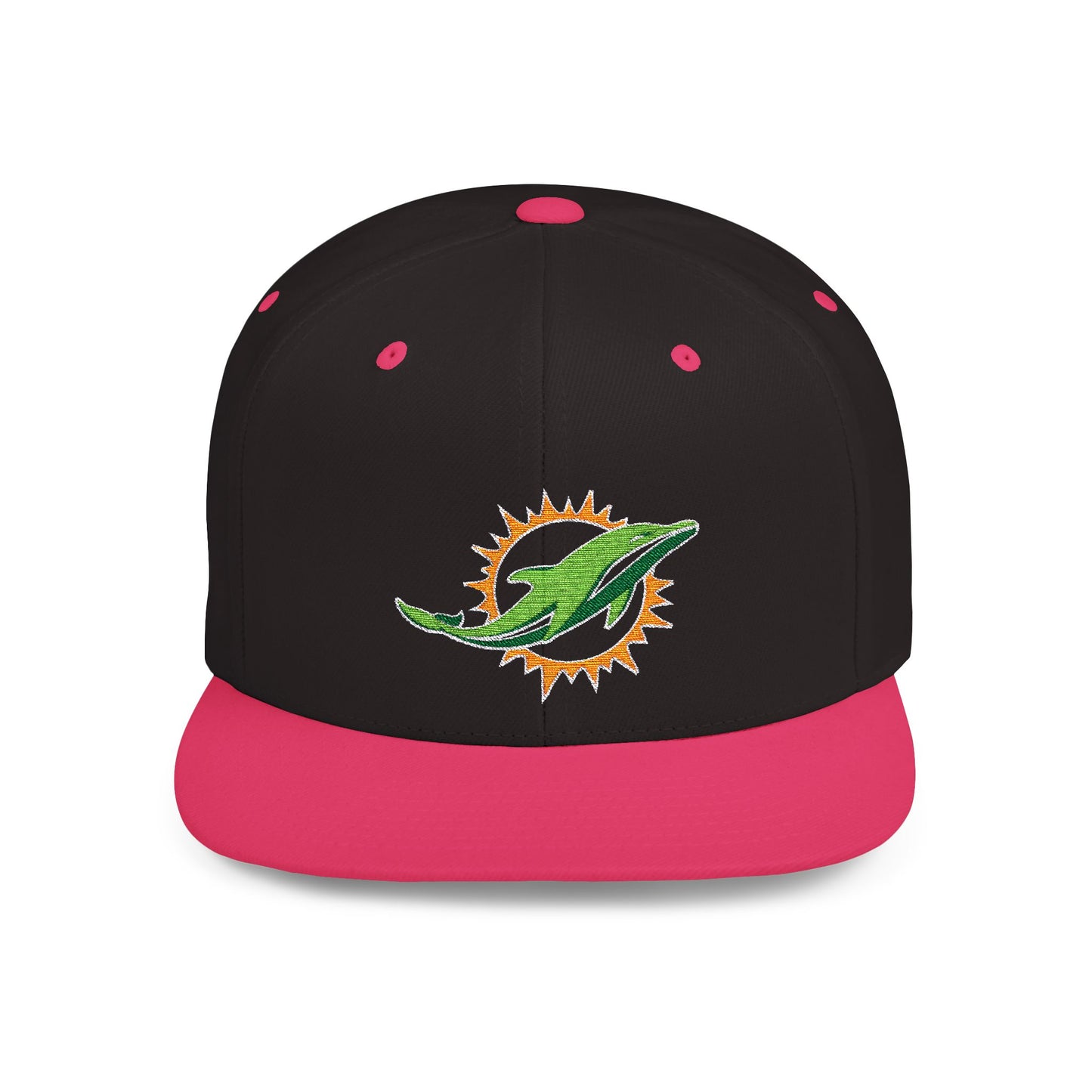Miami Dolphins Go Dolphins Flat Bill Snapback – Lightweight, Custom Fit, Premium Quality