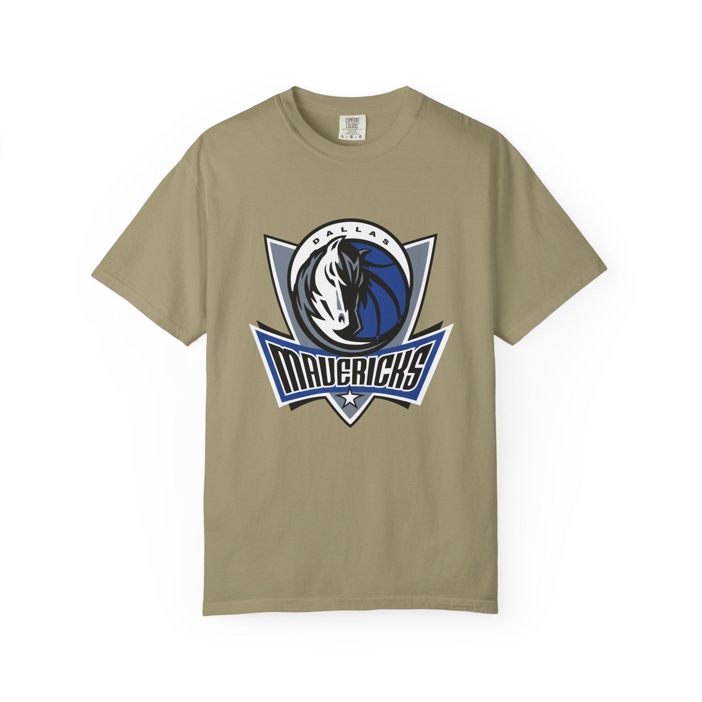 Dallas Mavericks Garment-Dyed T-Shirt – Premium Cotton Tee for Customization