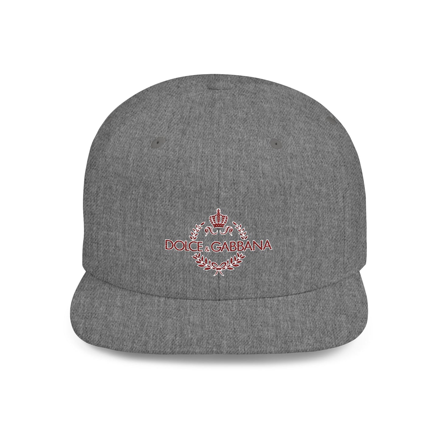 D&G Flat Bill Snapback – Lightweight, Custom Fit, Premium Quality
