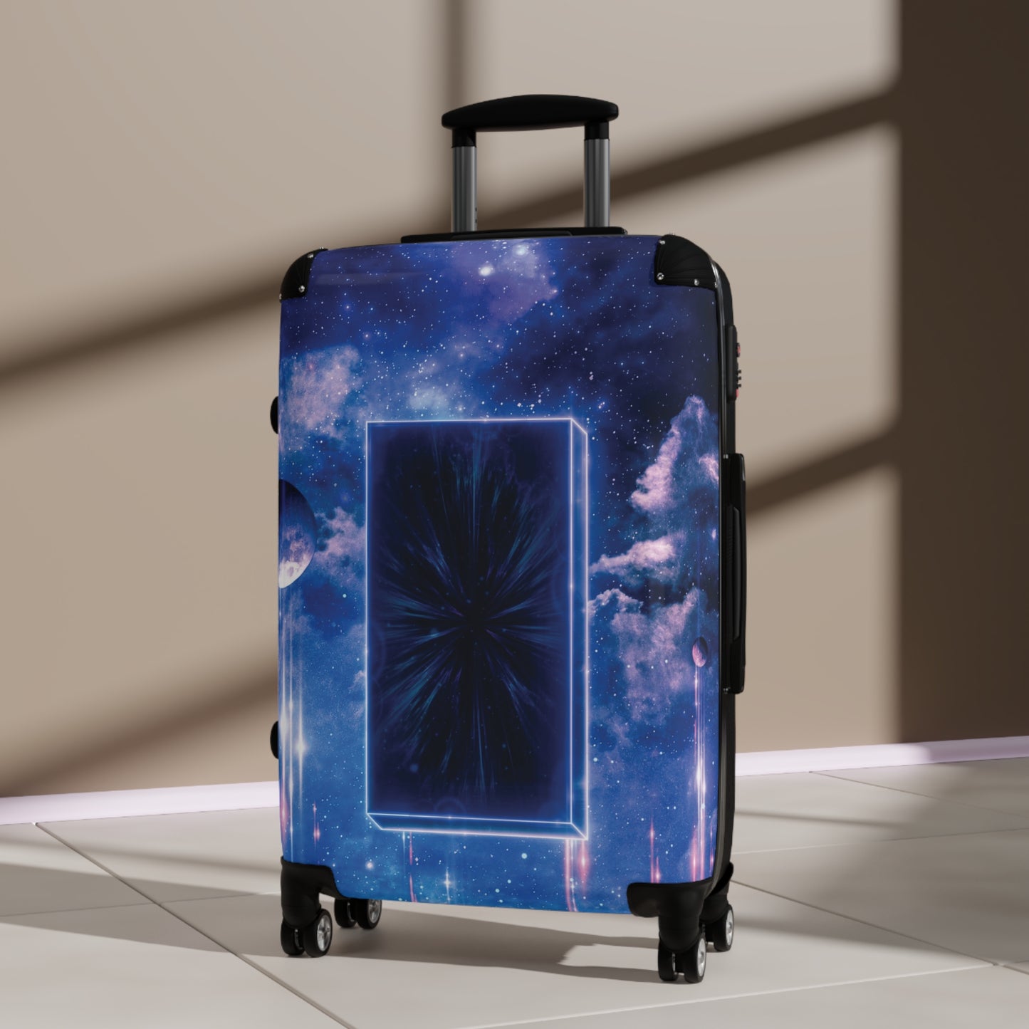Art Monolith Surreal Carry-On Suitcase - Stylish Luggage for Travelers