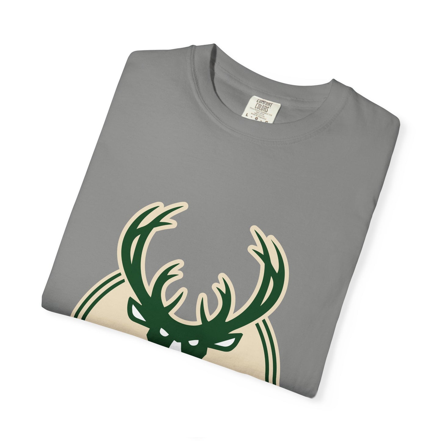 Milwaukee Bucks NBA Garment-Dyed T-Shirt – Premium Cotton Tee for Customization
