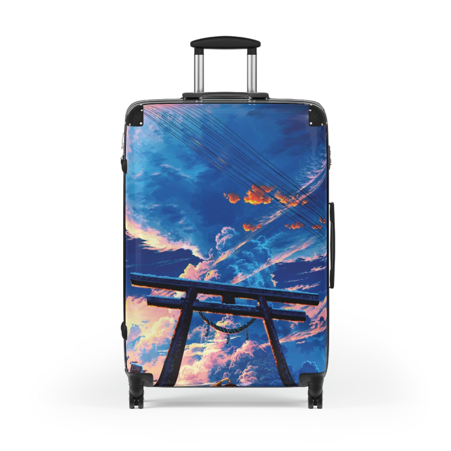 Art Torii Gate Japanese Carry-On Suitcase - Stylish Luggage for Travelers