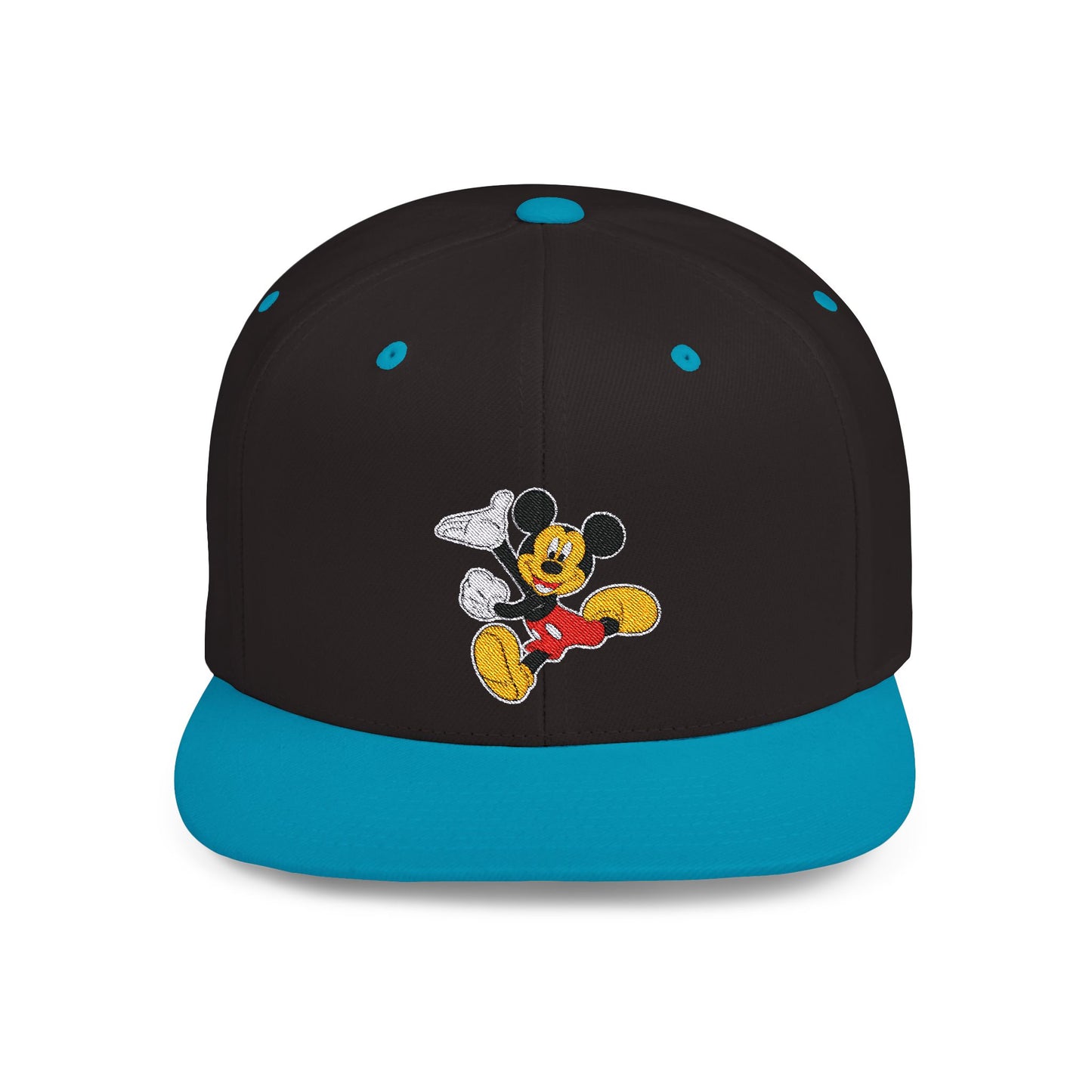 Mickey Mouse Love Flat Bill Snapback – Lightweight, Custom Fit, Premium Quality