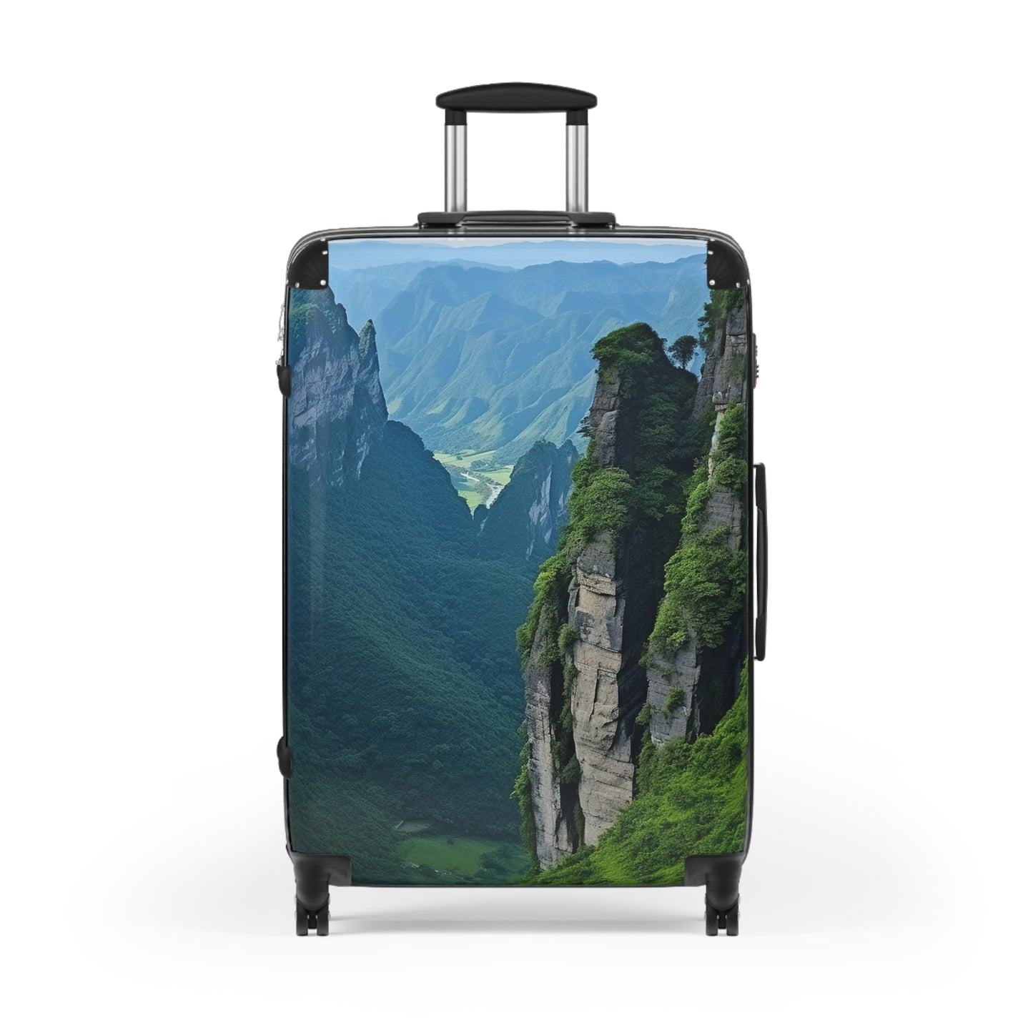 Nature Landscape Tall Cliffs Art Carry-On Suitcase - Stylish Luggage for Travelers