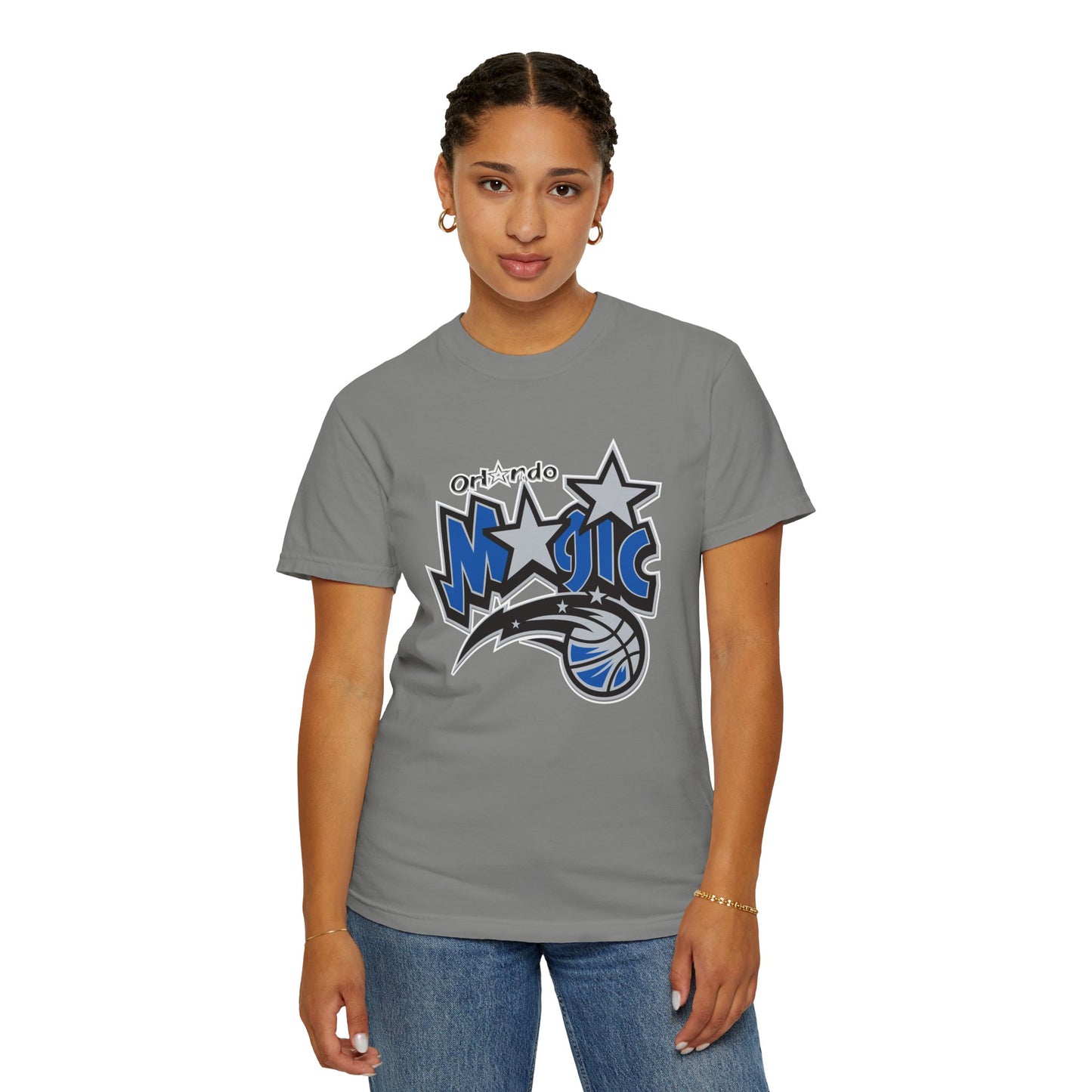 Orlando Magic Basketball Fanatics Garment-Dyed T-Shirt – Premium Cotton Tee for Customization