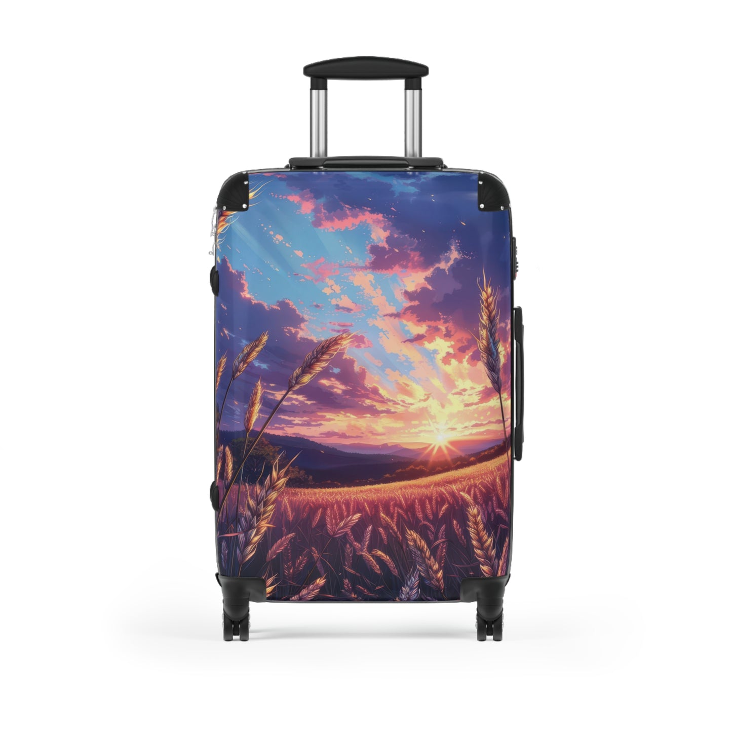 Nature Sunset Stunning Art Carry-On Suitcase - Stylish Luggage for Travelers