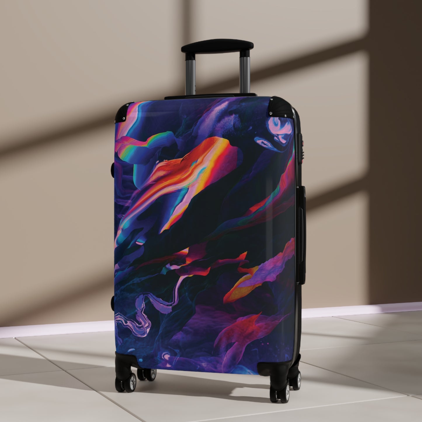 Abstract Colorful Abstract 1 Carry-On Suitcase - Stylish Luggage for Travelers