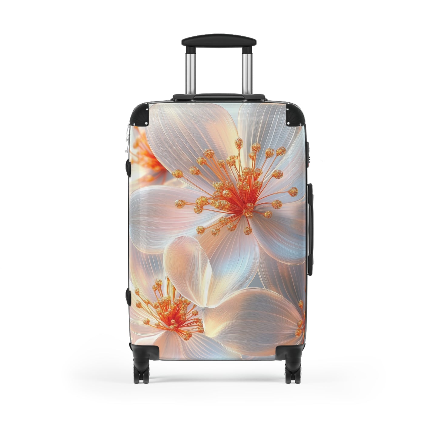 Nature Flowers Floral Stamens Art Carry-On Suitcase - Stylish Luggage for Travelers