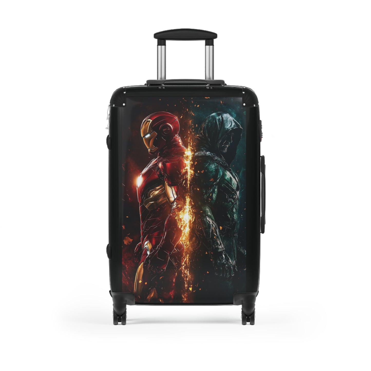 Marvel Iron Man Dr Doom Carry-On Suitcase - Stylish Luggage for Travelers