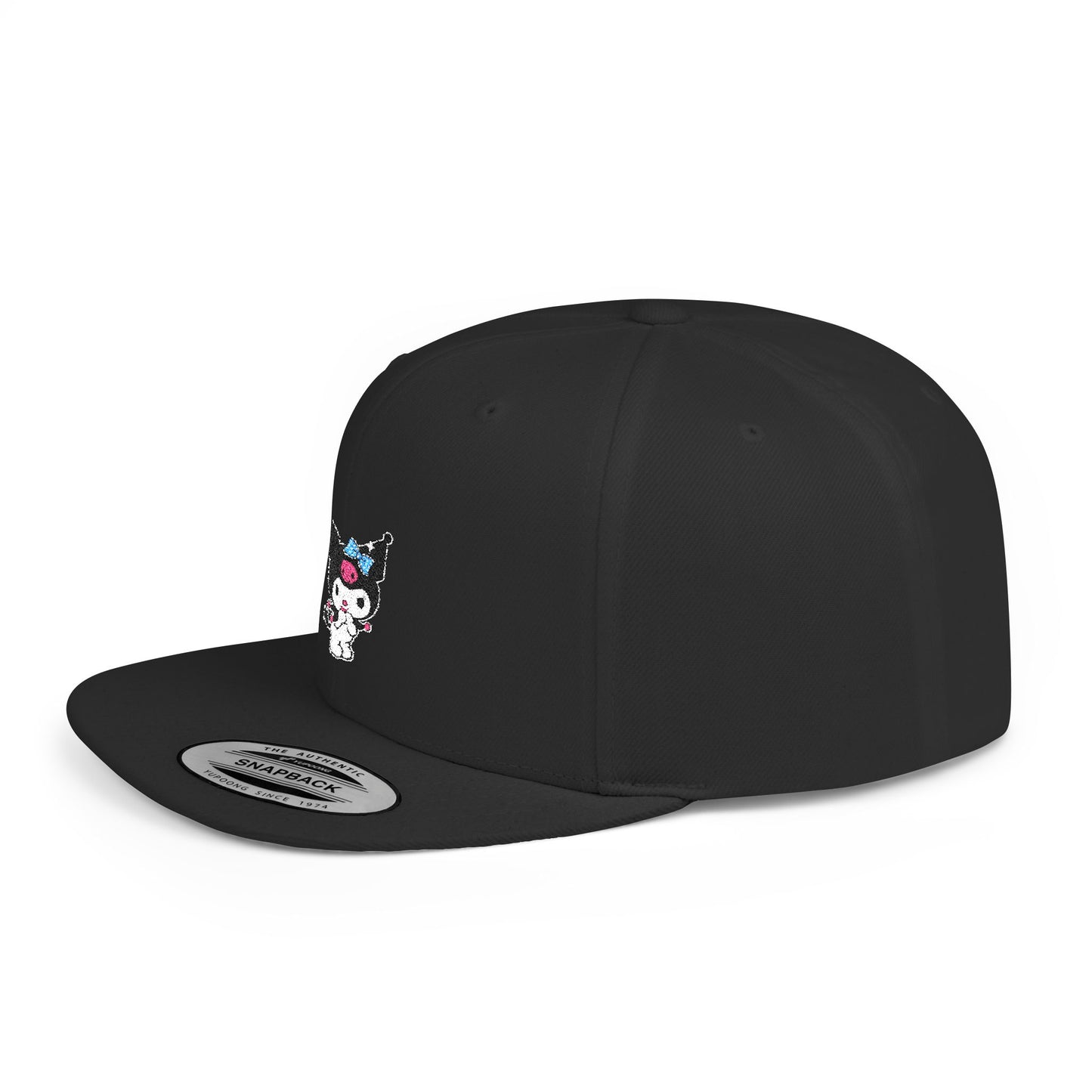 Kuromi Flat Bill Snapback – Lightweight, Custom Fit, Premium Quality